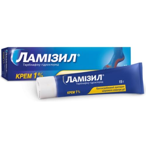 Ламизил 1% крем 15 г купить - фото №1 Ламизил 1% крем 15 г купить