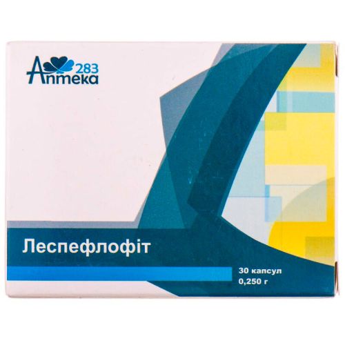 Леспефлофіт 250 мг капсули №30 в місті Одеса : ціни, характеристика. - фото №1 Леспефлофіт 250 мг капсули №30 в місті Одеса : ціни, характеристика.