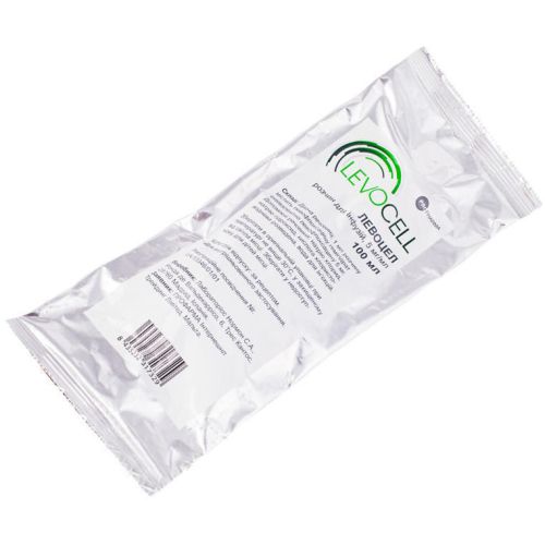 Левоцел розчин для ін'єкцій5 мг/мл 100 мл в пакетике №1 в місті Харків : ціни, характеристика. - фото №1 Левоцел розчин для ін'єкцій5 мг/мл 100 мл в пакетике №1 в місті Харків : ціни, характеристика.