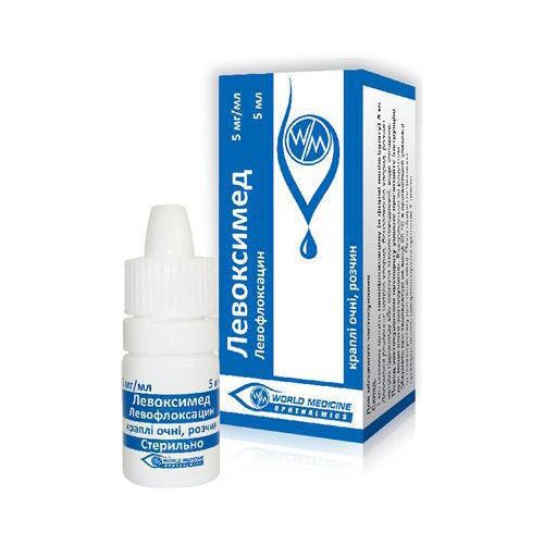 Левоксимед 5 мг/мл капли №1 в интернет-аптеке - фото №1 Левоксимед 5 мг/мл капли №1 в интернет-аптеке