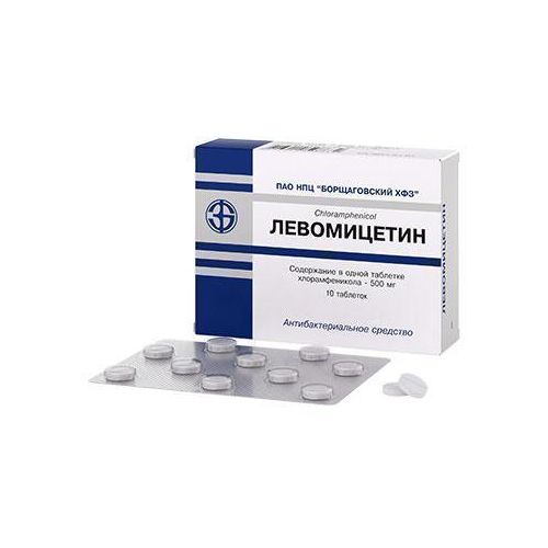 Левоміцетин 500 мг таблетки №10 в місті Одеса : ціни, характеристика. - фото №1 Левоміцетин 500 мг таблетки №10 в місті Одеса : ціни, характеристика.