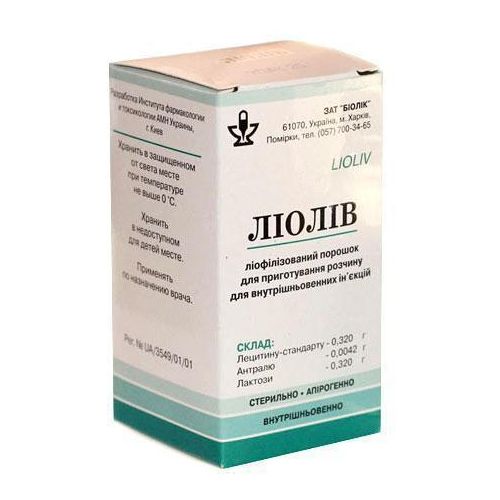 Лиолив порошок для приготовления раствора №1 в Украине - фото №1 Лиолив порошок для приготовления раствора №1 в Украине