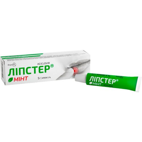 Ліпстер Мінт 5% крем 5 г в Україні - фото №1 Ліпстер Мінт 5% крем 5 г в Україні