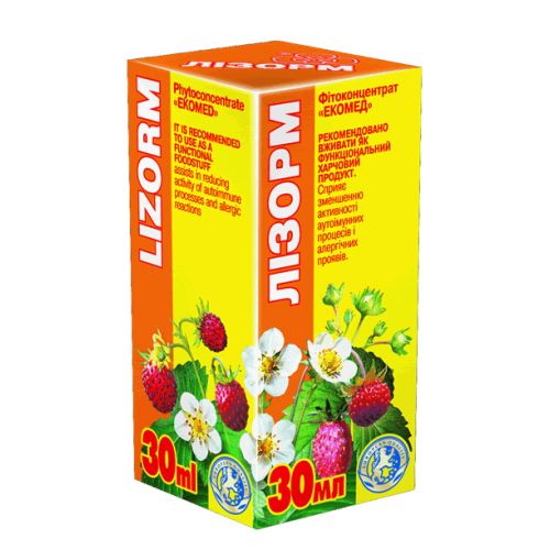 Лизорм фитоконцентрат 30 мл в городе Одесса : цены, характеристики. - фото №1 Лизорм фитоконцентрат 30 мл в городе Одесса : цены, характеристики.