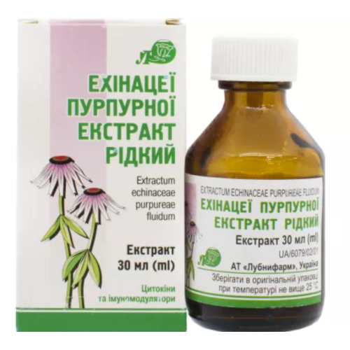 Ехінацеї екстракт рідкий 30 мл в місті Одеса : ціни, характеристика. - фото №1 Ехінацеї екстракт рідкий 30 мл в місті Одеса : ціни, характеристика.