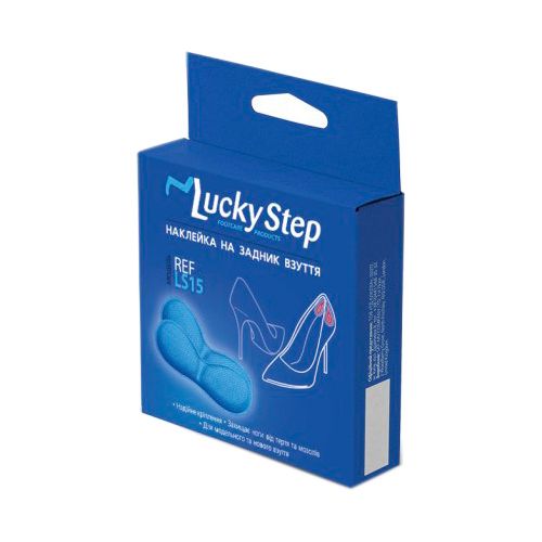Наклейка Lucky Step на п'яту (задник) LS15 ADD - фото №1 Наклейка Lucky Step на п'яту (задник) LS15 ADD