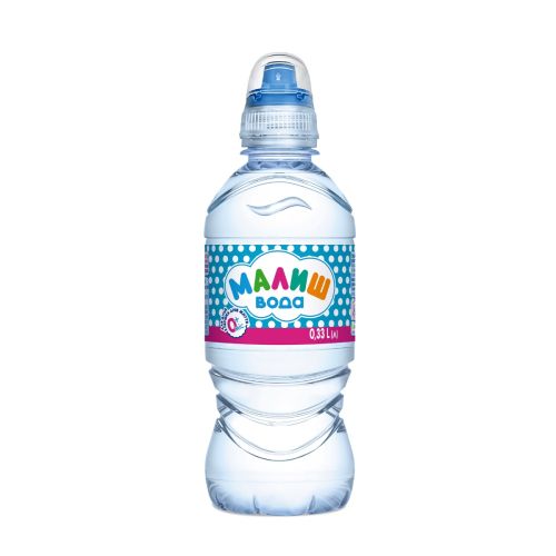 Вода детская Малиш питьевая спорт-лок 0,33 л в интернет-аптеке - фото №1 Вода детская Малиш питьевая спорт-лок 0,33 л в интернет-аптеке