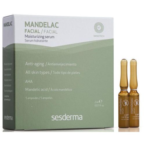 Сыворотка Sesderma Mandelac увлажняющая для чувствительной кожи лица 5 амп*2 мл в Украине - фото №1 Сыворотка Sesderma Mandelac увлажняющая для чувствительной кожи лица 5 амп*2 мл в Украине