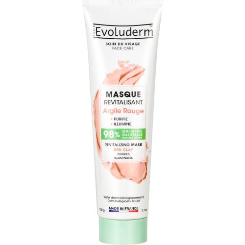 Маска Evoluderm (Эволюдерм) для лица восстанавливающая с красной глиной, 150 г фото - фото №1 Маска Evoluderm (Эволюдерм) для лица восстанавливающая с красной глиной, 150 г фото