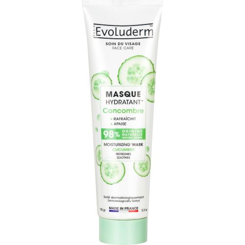 Маска Evoluderm (Эволюдерм) для лица увлажняющая с экстрактом огурца, 150 г в интернет-аптеке - фото №1 Маска Evoluderm (Эволюдерм) для лица увлажняющая с экстрактом огурца, 150 г в интернет-аптеке