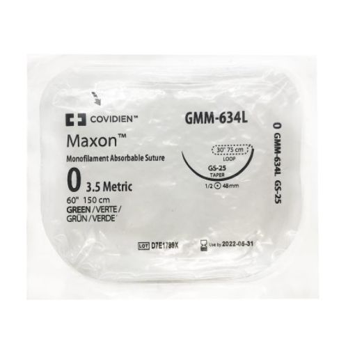 Шовный материал Maxon (Максон) GММ-634L рассасывающий колючий в интернет-аптеке - фото №1 Шовный материал Maxon (Максон) GММ-634L рассасывающий колючий в интернет-аптеке