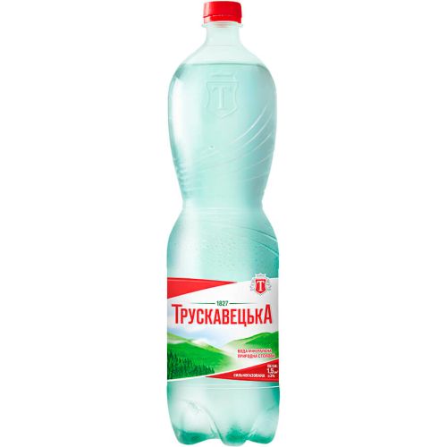 Вода мінеральна Трускавецька сильногазована 1,5 л в місті Одеса : ціни, характеристика. - фото №1 Вода мінеральна Трускавецька сильногазована 1,5 л в місті Одеса : ціни, характеристика.