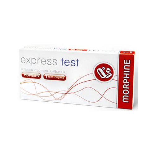 Экспресс-тест Express Test для определения морфина (полоска) в городе Львов : цены, характеристики. - фото №1 Экспресс-тест Express Test для определения морфина (полоска) в городе Львов : цены, характеристики.