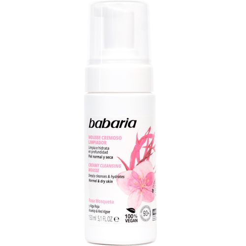 Крем-мусс Babaria (Бабария) очищающий Шиповник и Красные водоросли для лица 150 мл в Украине - фото №1 Крем-мусс Babaria (Бабария) очищающий Шиповник и Красные водоросли для лица 150 мл в Украине