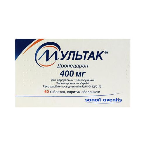 Мультак 400 мг таблетки №60 ADD - фото №1 Мультак 400 мг таблетки №60 ADD