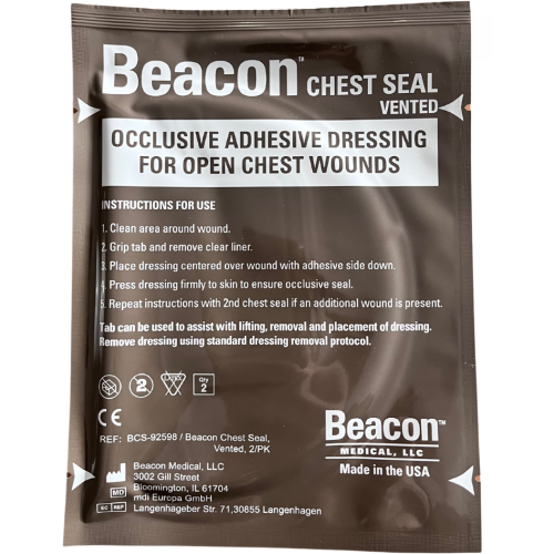 Повязка окклюзионная оентилируемая Beacon Chest Seal, 2 шт. в упаковке в городе Кривой Рог : цены, характеристики. - фото №1 Повязка окклюзионная оентилируемая Beacon Chest Seal, 2 шт. в упаковке в городе Кривой Рог : цены, характеристики.