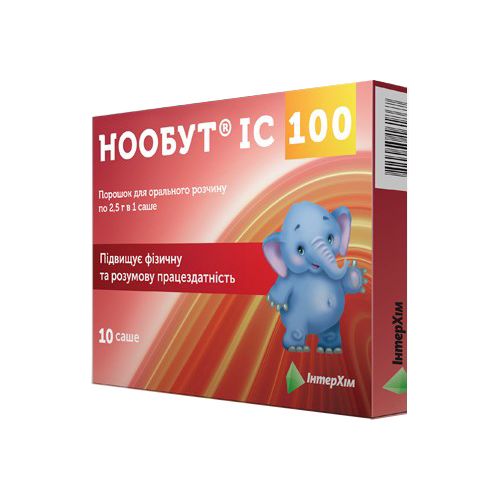 Нообут IC 100 мг порошок саше №10 в интернет-аптеке - фото №1 Нообут IC 100 мг порошок саше №10 в интернет-аптеке