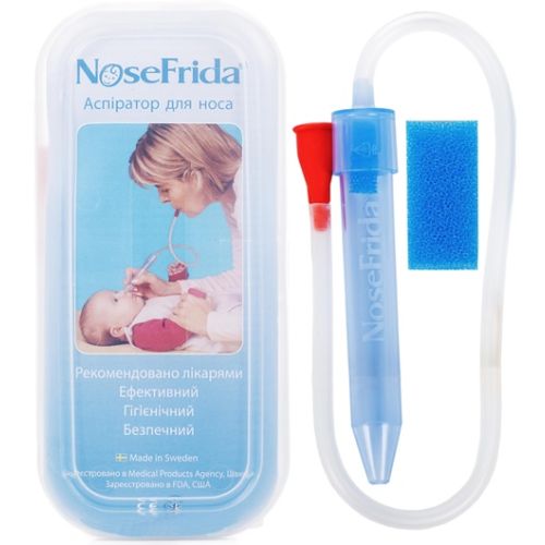 Аспіратор назальний Nosefrida (Нозефріда) дитячий в Україні - фото №1 Аспіратор назальний Nosefrida (Нозефріда) дитячий в Україні