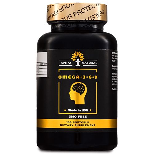 Apnas Natural (Апнас Натурал) Омега 3-6-9 капсулы №100 в городе Одесса : цены, характеристики. - фото №1 Apnas Natural (Апнас Натурал) Омега 3-6-9 капсулы №100 в городе Одесса : цены, характеристики.