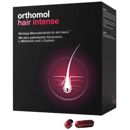 Orthomol (Ортомол) Hair Intense new (для поліпшення стану та відновлення волосся) 90 днів капсули №90 в місті Миколаїв : ціни, характеристика. - фото №1 Orthomol (Ортомол) Hair Intense new (для поліпшення стану та відновлення волосся) 90 днів капсули №90 в місті Миколаїв : ціни, характеристика.