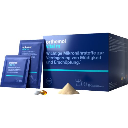 Orthomol Vital M Грейпфрут (для чоловіків) 30 днів гранули №30 в місті Одеса : ціни, характеристика. - фото №1 Orthomol Vital M Грейпфрут (для чоловіків) 30 днів гранули №30 в місті Одеса : ціни, характеристика.