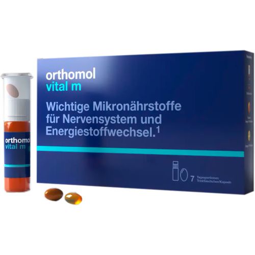 Orthomol Vital M (для чоловіків) 7 днів розчин №7 в місті Львів : ціни, характеристика. - фото №1 Orthomol Vital M (для чоловіків) 7 днів розчин №7 в місті Львів : ціни, характеристика.