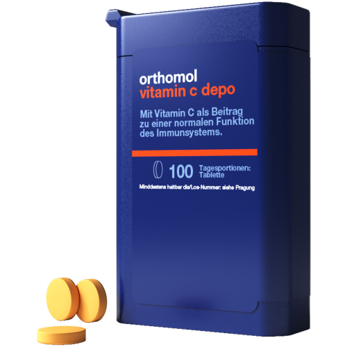 Orthomol (Ортомол) Vitamin C depo (для підтримки та профілактики імунної системи) 225 мг таблетки №100 в місті Миколаїв : ціни, характеристика. - фото №1 Orthomol (Ортомол) Vitamin C depo (для підтримки та профілактики імунної системи) 225 мг таблетки №100 в місті Миколаїв : ціни, характеристика.