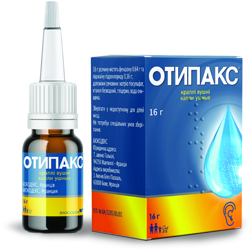 Отипакс капли ушные 16 г ADD - фото №1 Отипакс капли ушные 16 г ADD