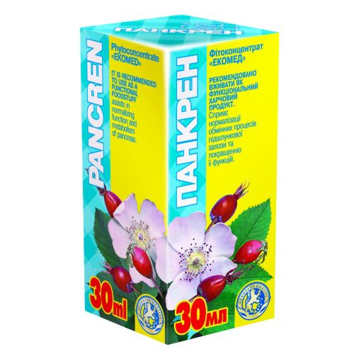 Панкрен фитоконцентрат 30 мл в городе Запорожье : цены, характеристики. - фото №1 Панкрен фитоконцентрат 30 мл в городе Запорожье : цены, характеристики.