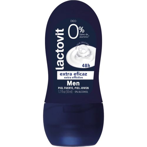 Дезодорант Lactovit (Лактовит) роликовый мужской Extra Effective без соли алюминия 50 мл купить - фото №1 Дезодорант Lactovit (Лактовит) роликовый мужской Extra Effective без соли алюминия 50 мл купить