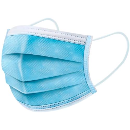 Маска 2В одноразовая с ушными петлями трёхслойная нестерильная №1 в Украине - фото №1 Маска 2В одноразовая с ушными петлями трёхслойная нестерильная №1 в Украине