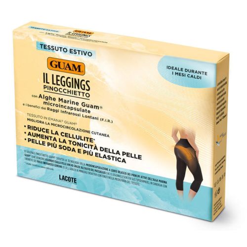 Легінси GUAM Pinocchietto з мікрокапсульованими водоростями короткі (р.L-XL) купити - фото №1 Легінси GUAM Pinocchietto з мікрокапсульованими водоростями короткі (р.L-XL) купити