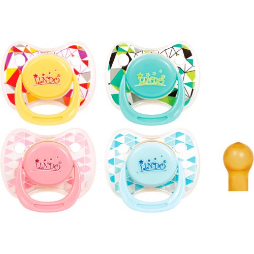 Пустушка Lindo латексна кругла для сну з ковпачком 3+ (PK 009.3+) ADD - фото №1 Пустушка Lindo латексна кругла для сну з ковпачком 3+ (PK 009.3+) ADD