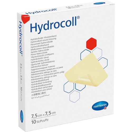 Повязка гидроколлоидная Hartmann Hydrocoll 7,5 см х 7,5 см, 10 шт. цена - фото №1 Повязка гидроколлоидная Hartmann Hydrocoll 7,5 см х 7,5 см, 10 шт. цена