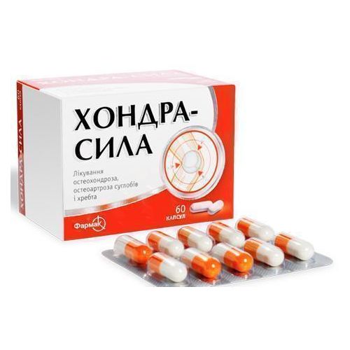 Хондра-Сила капсулы №60 в Украине - фото №1 Хондра-Сила капсулы №60 в Украине