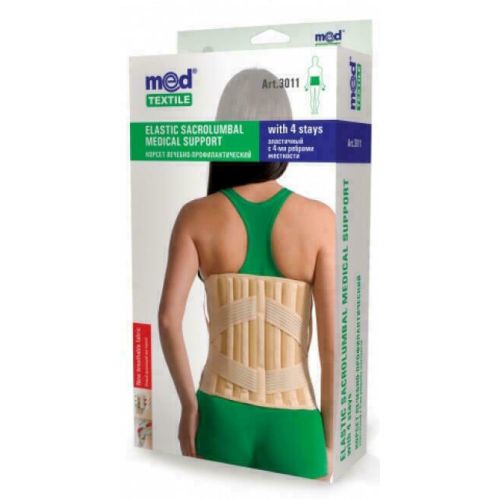 Корсет Medtextile лікувально-профілактичний еластичний 3011 Люкс (р.S) ADD - фото №1 Корсет Medtextile лікувально-профілактичний еластичний 3011 Люкс (р.S) ADD