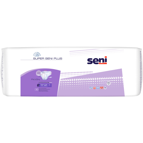 Подгузники для взрослых Super Seni Plus large air 30 шт фото - фото №1 Подгузники для взрослых Super Seni Plus large air 30 шт фото