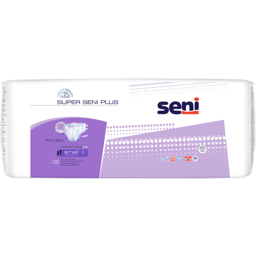 Подгузники для взрослых Super Seni Plus small air 30 шт фото - фото №1 Подгузники для взрослых Super Seni Plus small air 30 шт фото