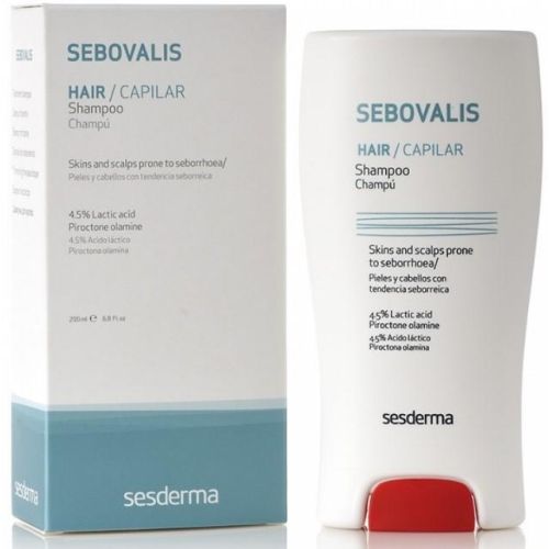 Шампунь Sesderma Sebovalis против перхоти и себореи 200 мл недорого - фото №1 Шампунь Sesderma Sebovalis против перхоти и себореи 200 мл недорого