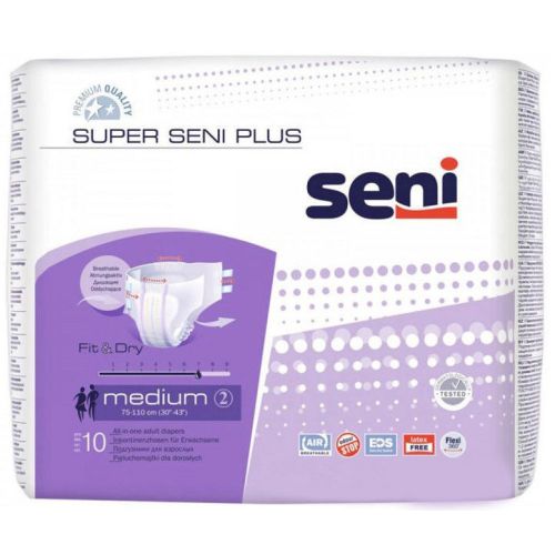 Підгузки SENI Supеr Plus Medium 10 шт в аптеці - фото №1 Підгузки SENI Supеr Plus Medium 10 шт в аптеці