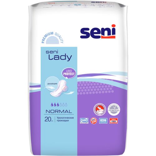 Прокладки урологічні Seni Lady Normal, 20 шт. недорого - фото №1 Прокладки урологічні Seni Lady Normal, 20 шт. недорого