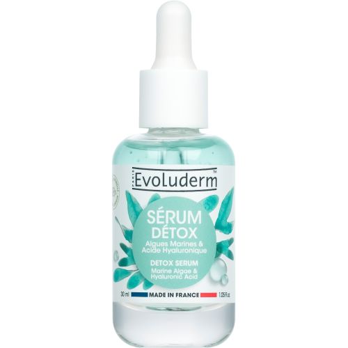 Сыворотка Evoluderm (Эволюдерм) для лица детокс с морскими водорослями и гиалуроновой кислотой, 30 мл недорого - фото №1 Сыворотка Evoluderm (Эволюдерм) для лица детокс с морскими водорослями и гиалуроновой кислотой, 30 мл недорого
