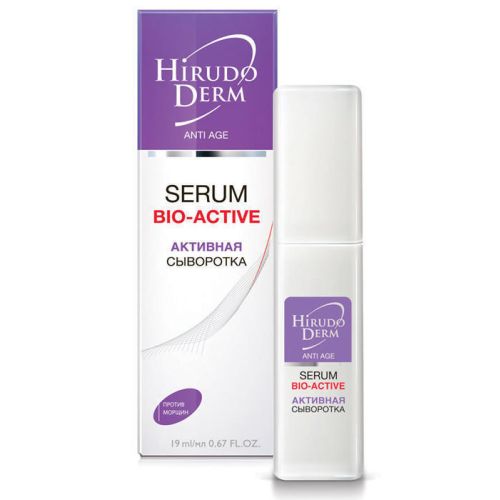 Сыворотка Hirudo Derm Anti Age BIO ACTIVE SERUM активная 19 мл купить - фото №1 Сыворотка Hirudo Derm Anti Age BIO ACTIVE SERUM активная 19 мл купить