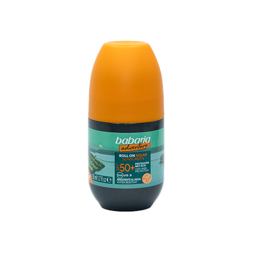 Крем Babaria (Бабария) роликовый для чувствительной кожи Алоэ вера SPF50+ 50 мл ADD - фото №1 Крем Babaria (Бабария) роликовый для чувствительной кожи Алоэ вера SPF50+ 50 мл ADD