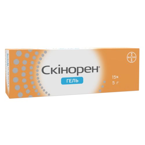 Скінорен 15% гель 5 г в інтернет-аптеці - фото №1 Скінорен 15% гель 5 г в інтернет-аптеці