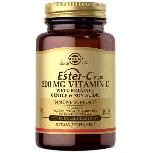 Solgar (Солгар) Ester-c Plus Vitamin C (Эстер-С плюс Витамин С) 500 мг капсулы №50 ADD - фото №1 Solgar (Солгар) Ester-c Plus Vitamin C (Эстер-С плюс Витамин С) 500 мг капсулы №50 ADD