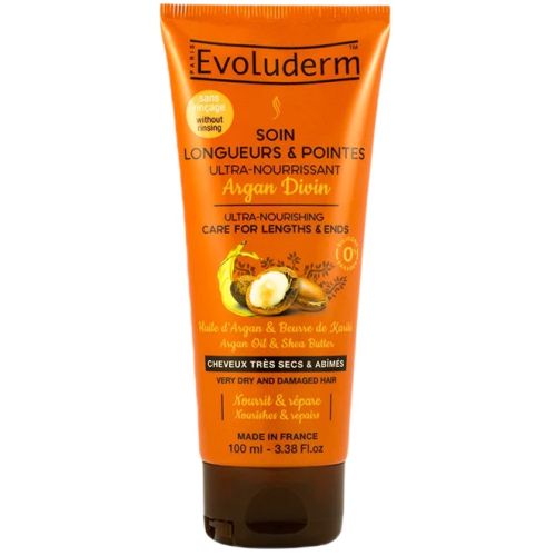 Засіб Evoluderm (Еволюдерм) для кінчиків волосся живильний з аргановою олією 100 мл недорого - фото №1 Засіб Evoluderm (Еволюдерм) для кінчиків волосся живильний з аргановою олією 100 мл недорого