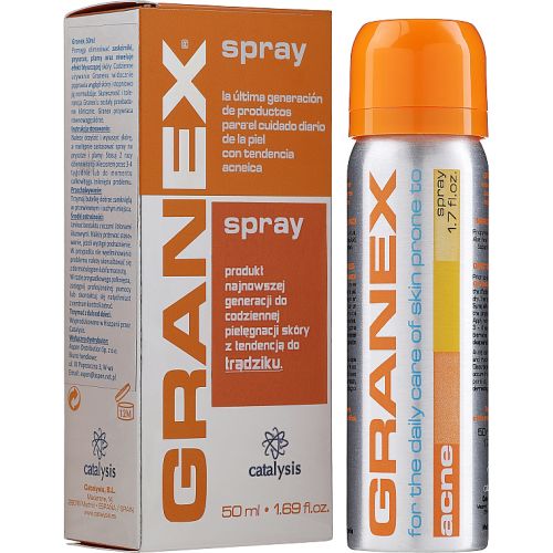 Granex (Гранекс) для догляду за проблемною шкірою обличчя спрей 50 мл в місті Чернігів : ціни, характеристика. - фото №1 Granex (Гранекс) для догляду за проблемною шкірою обличчя спрей 50 мл в місті Чернігів : ціни, характеристика.