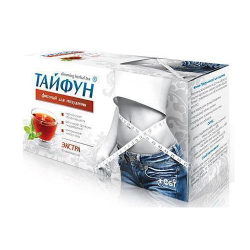 Фиточай для похудения Тайфун Экстра 2 г №30 в интернет-аптеке - фото №1 Фиточай для похудения Тайфун Экстра 2 г №30 в интернет-аптеке