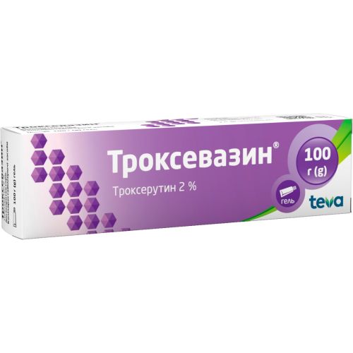 Троксевазин 2% гель 100 г купить - фото №1 Троксевазин 2% гель 100 г купить